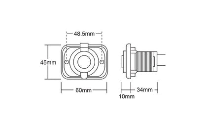 Heavy Duty Dual USB Sockets with Dust Proof Cap