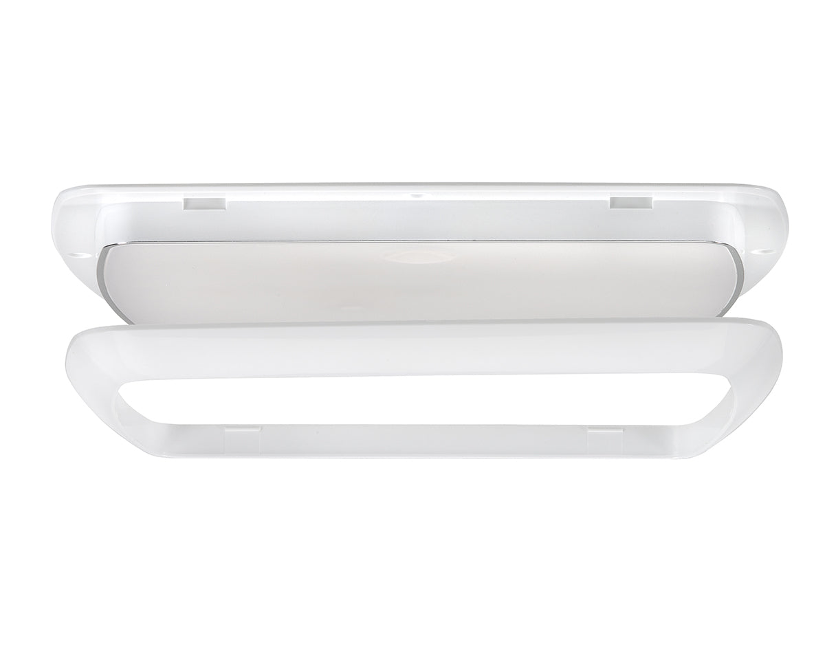 LED Rectangular Interior Lamp with Touch On/Dim/Off Switch