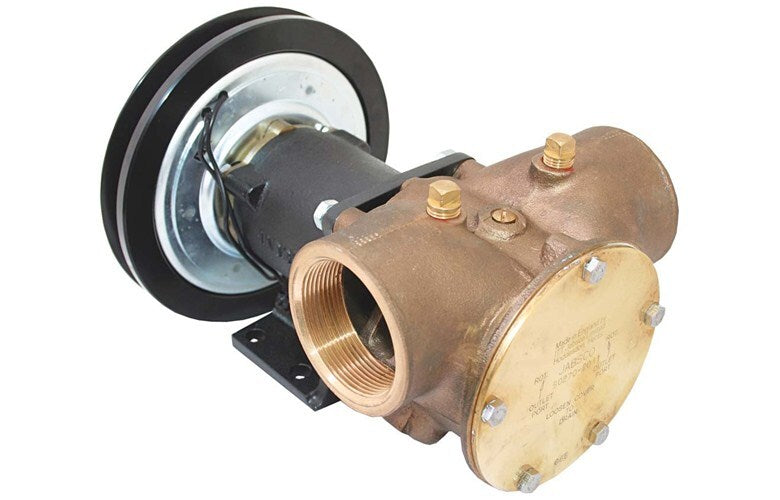 Jabsco Bronze Electric Clutch Pumps with 2-inch BSP Port