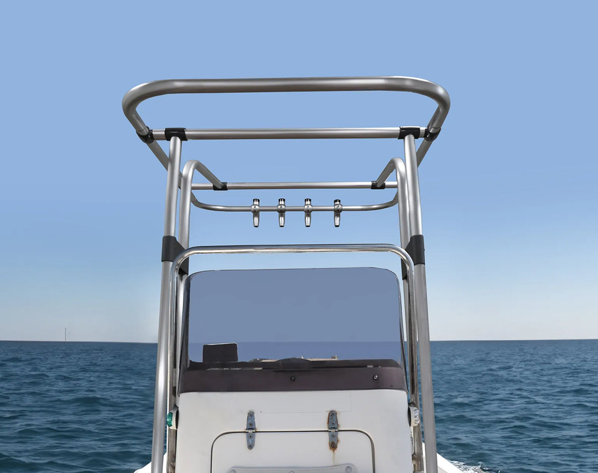 Oceansouth Heavy Duty T-Top Deck Mount Small width 1.4m