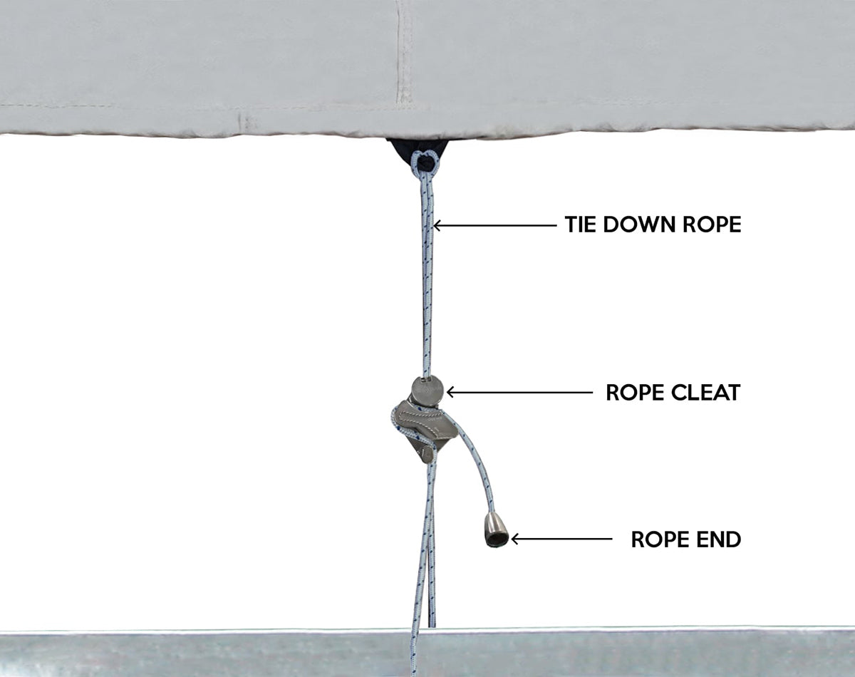 Oceansouth Rib Boat Storage & Towing Cover