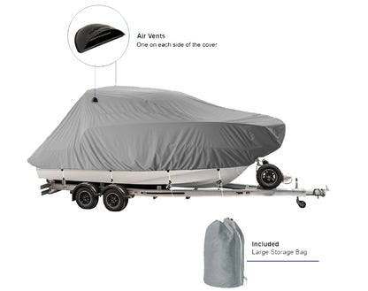 Oceansouth Pilot Cruiser Boat Storage & Slow Towing Cover