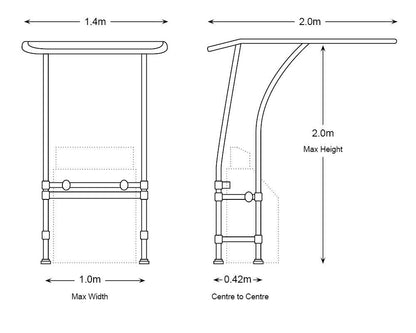 Oceansouth Heavy Duty T-Top