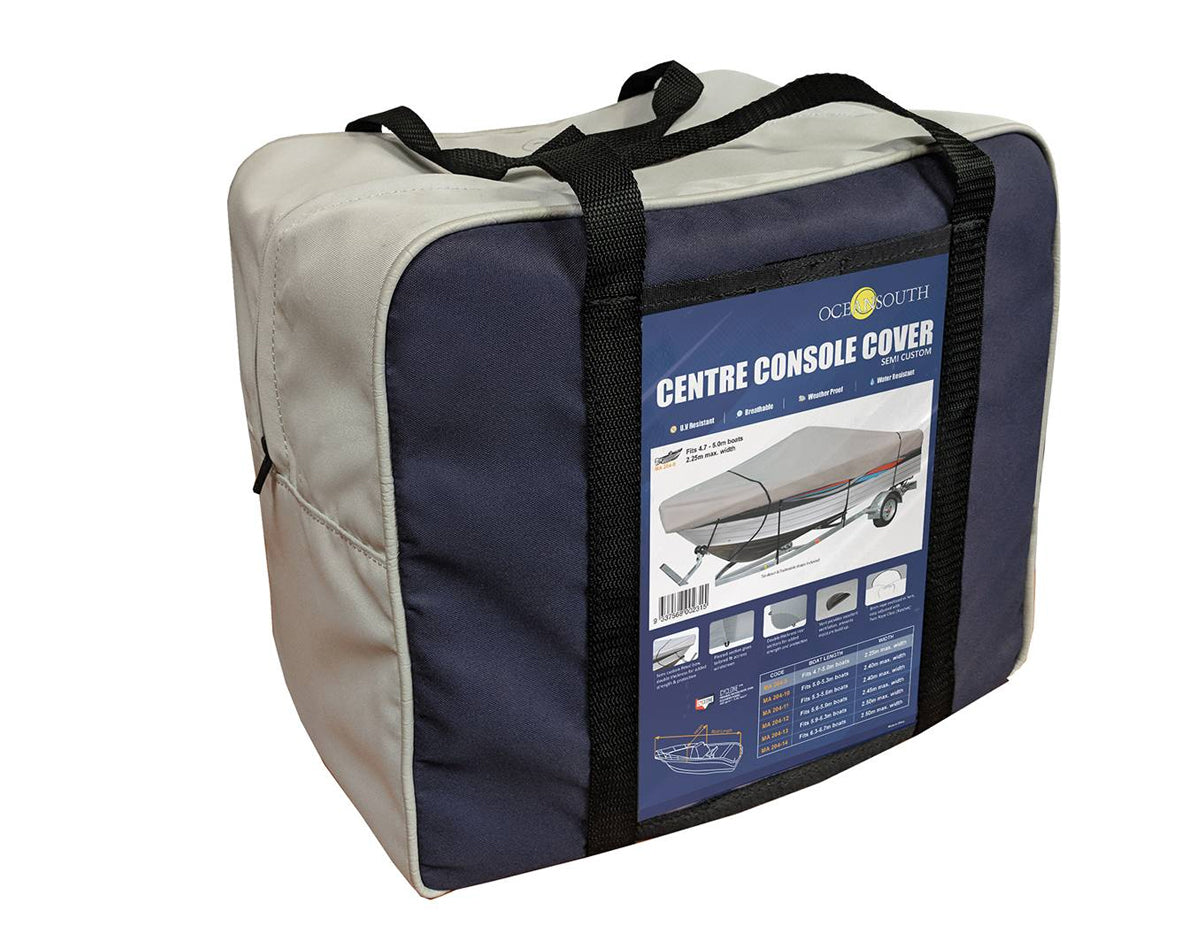 Oceansouth Centre Console Boat Storage & Towing Cover