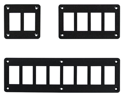 Rocker Switch Horizontal Mounting Panels Aluminium