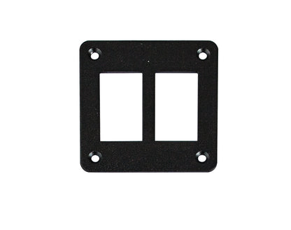 Rocker Switch Horizontal Mounting Panels Aluminium