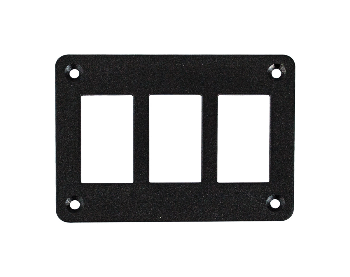 Rocker Switch Horizontal Mounting Panels Aluminium