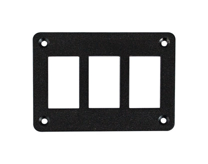 Rocker Switch Horizontal Mounting Panels Aluminium