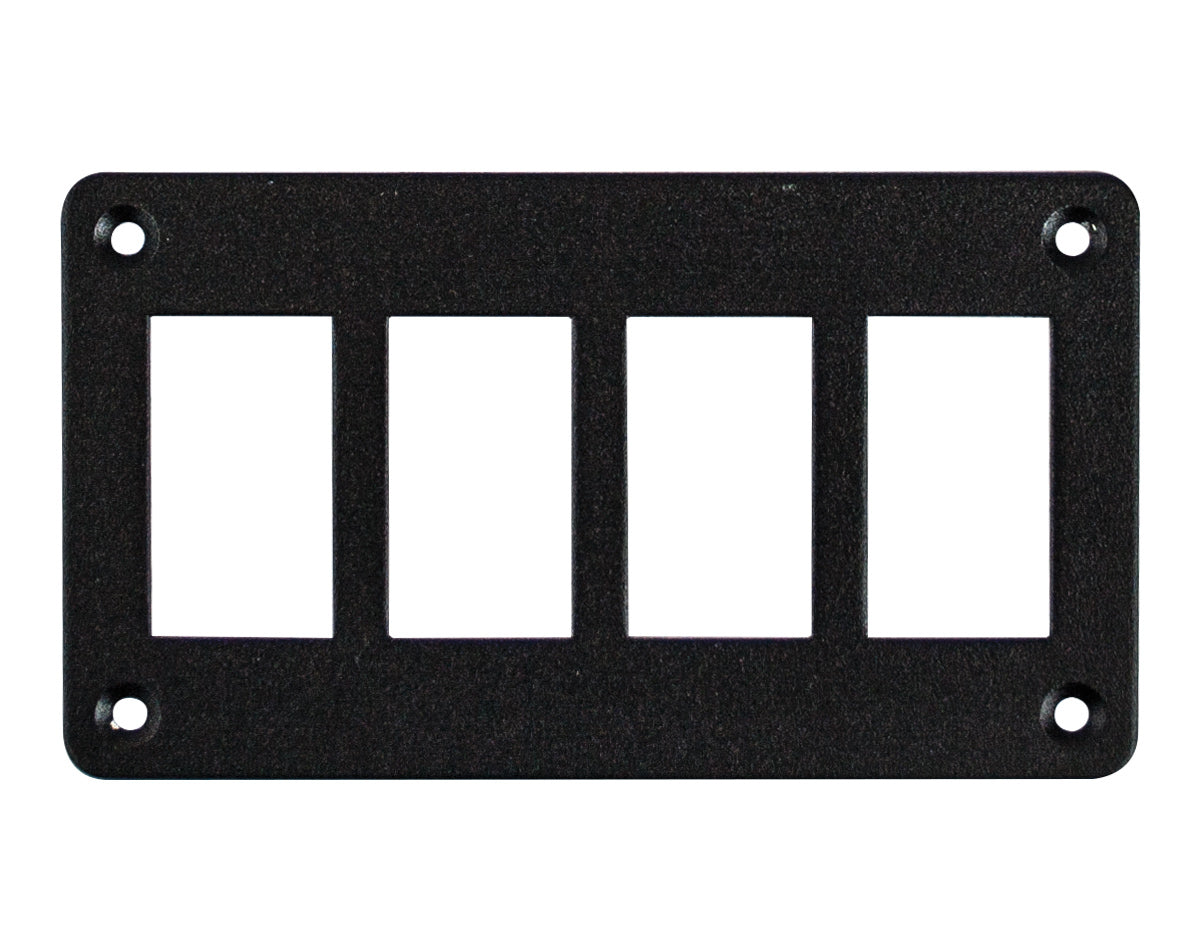 Rocker Switch Horizontal Mounting Panels Aluminium