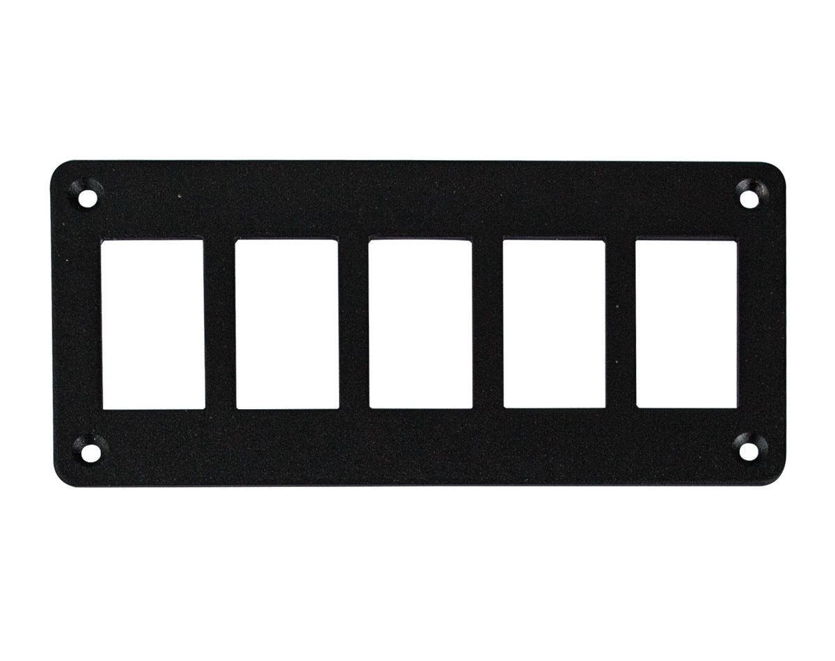 Rocker Switch Horizontal Mounting Panels Aluminium