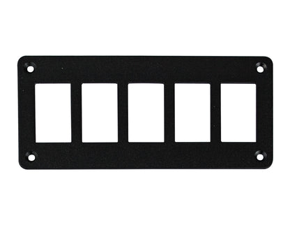 Rocker Switch Horizontal Mounting Panels Aluminium