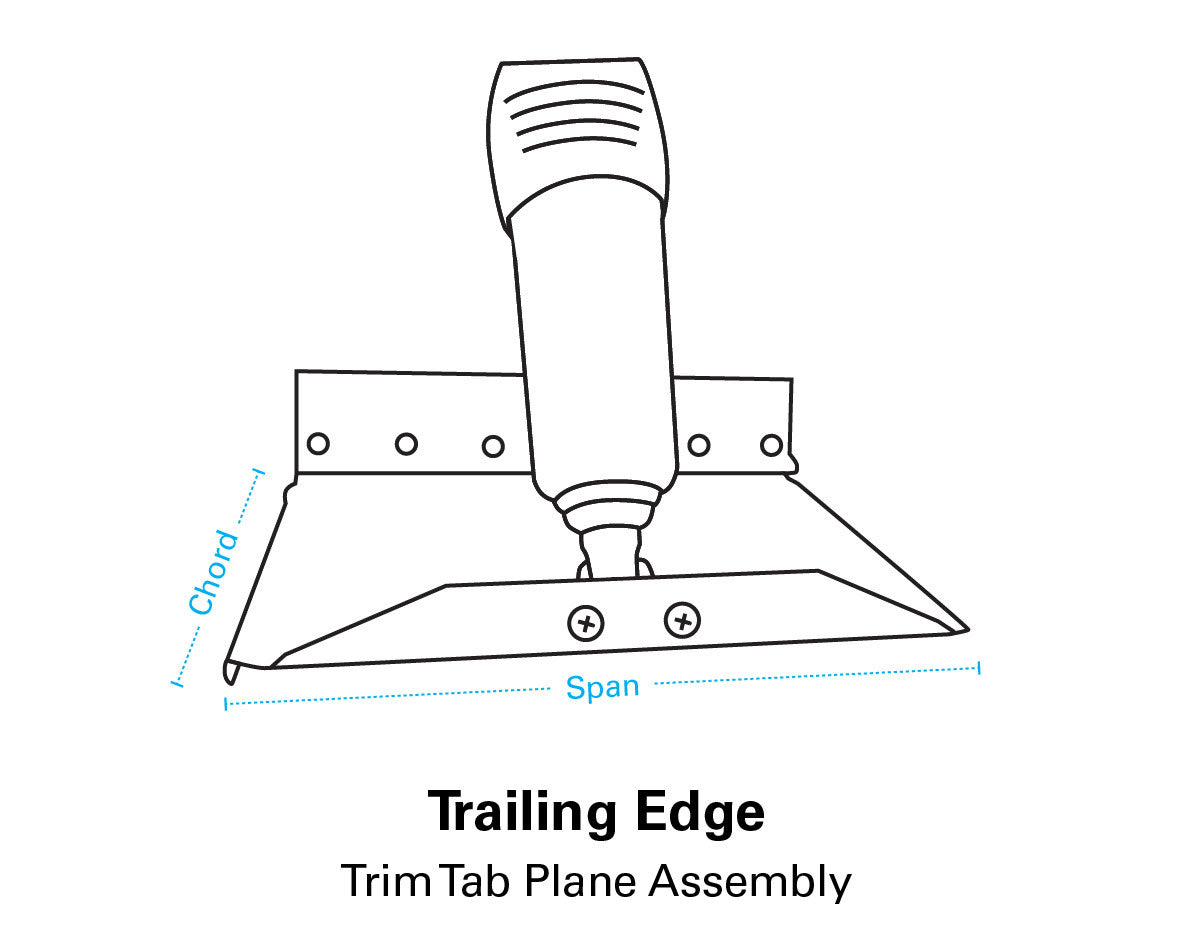 Bennett Marine Classic Hydraulic Trim Tab Complete System 9" Plate with Rocker Control