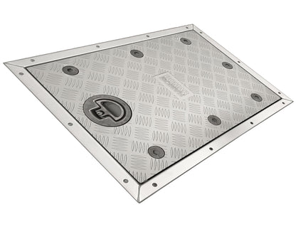 Bomar Access Hatch Aluminium Tread Plate