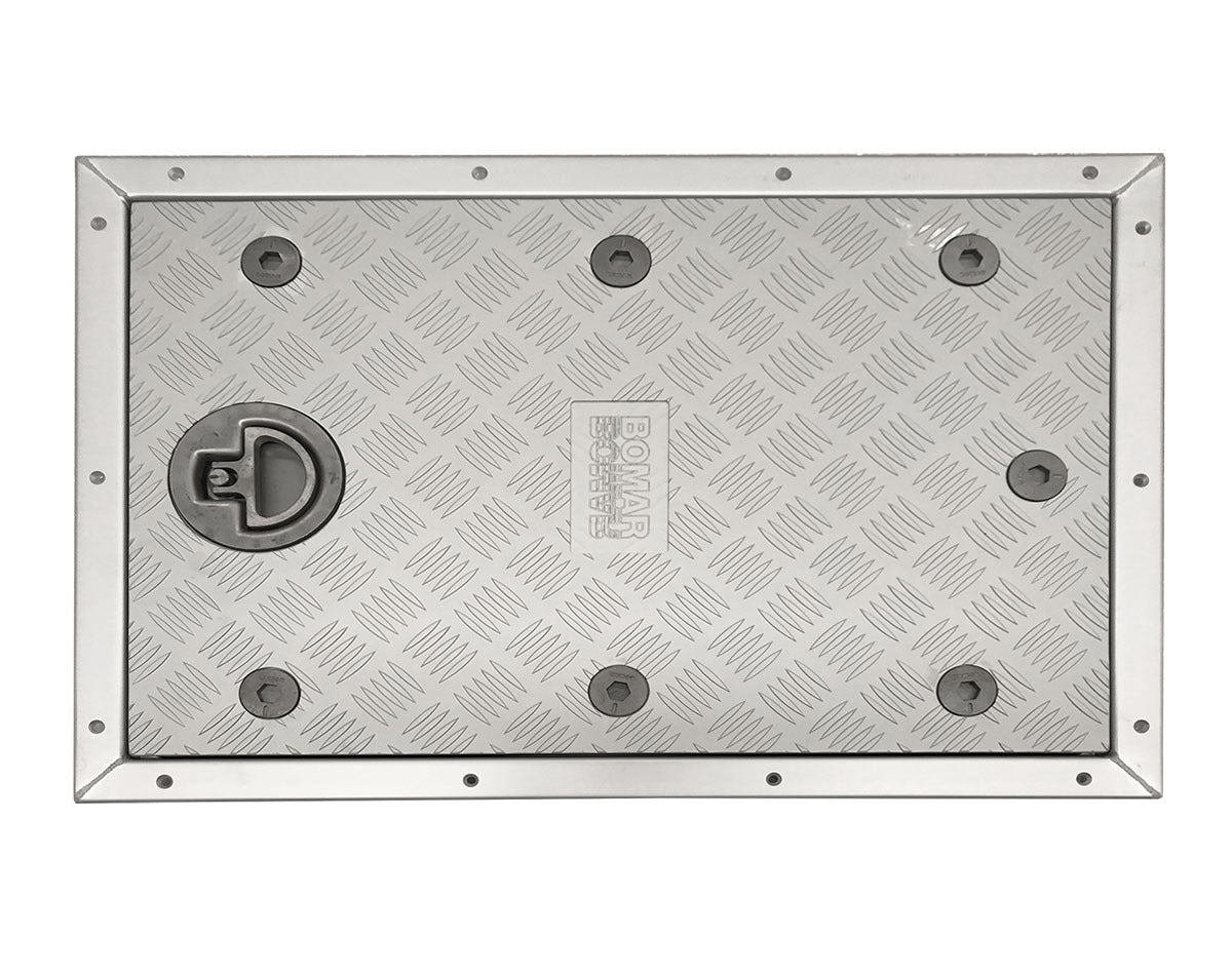 Bomar Access Hatch Aluminium Tread Plate