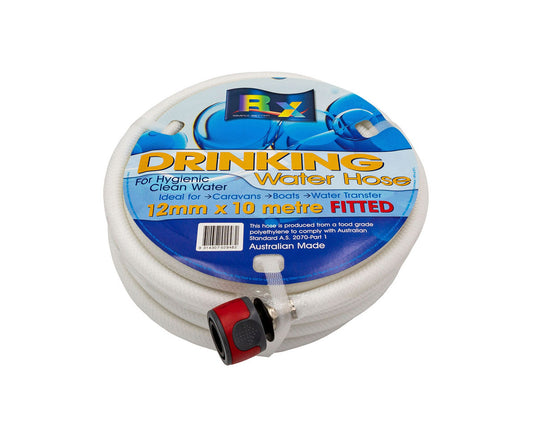 Drinking Water Hose with Fittings 12mm