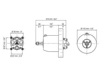 Ultraflex Nautech Hydraulic Steering Kits 300hp