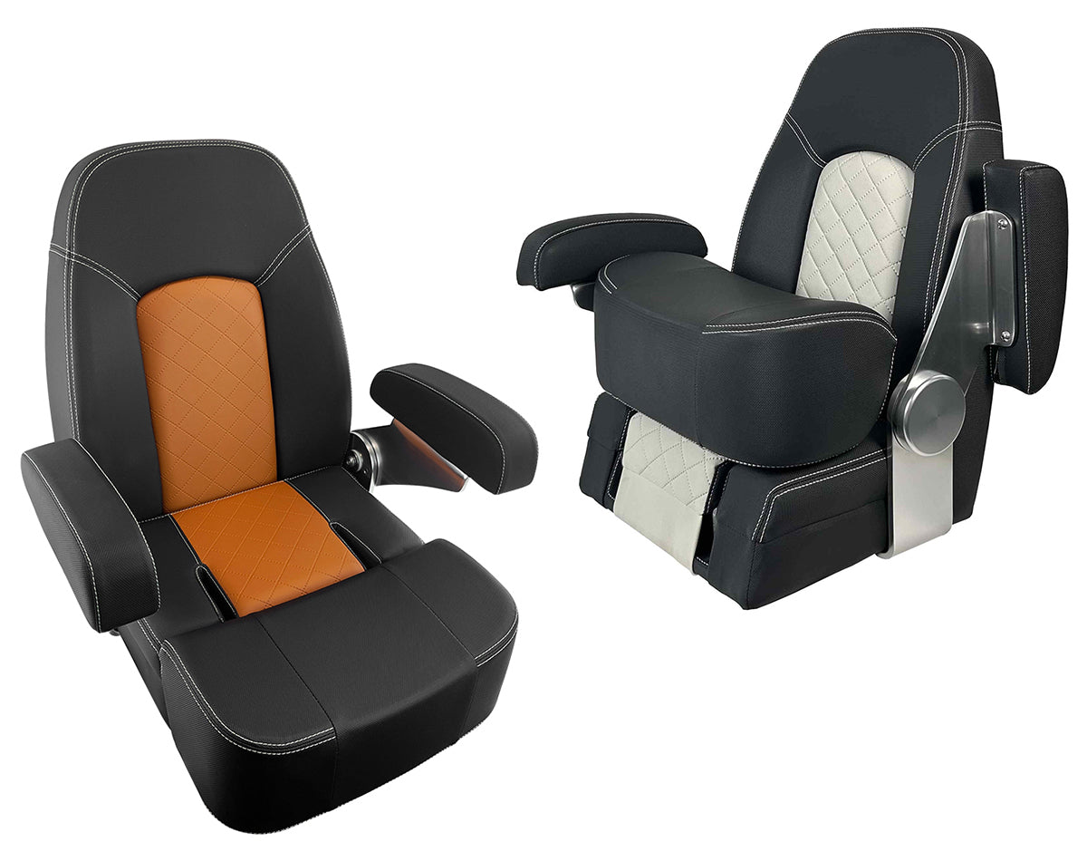 HM59 Flip-Up Helm Master Boat Seat