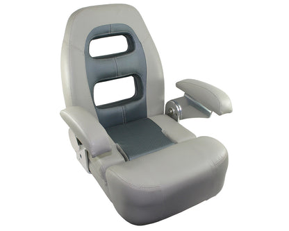 HM58 Flip-Up Helm Master Boat Seat