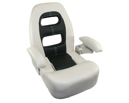 HM58 Flip-Up Helm Master Boat Seat