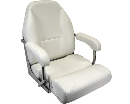 Mojo Deluxe Flip-Up Helm Boat Seat