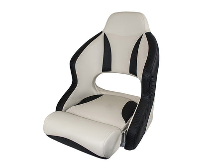 H52 Compact Helmsman Flip-Up Boat Seat