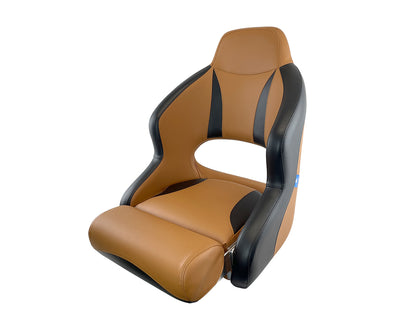 H52 Compact Helmsman Flip-Up Boat Seat