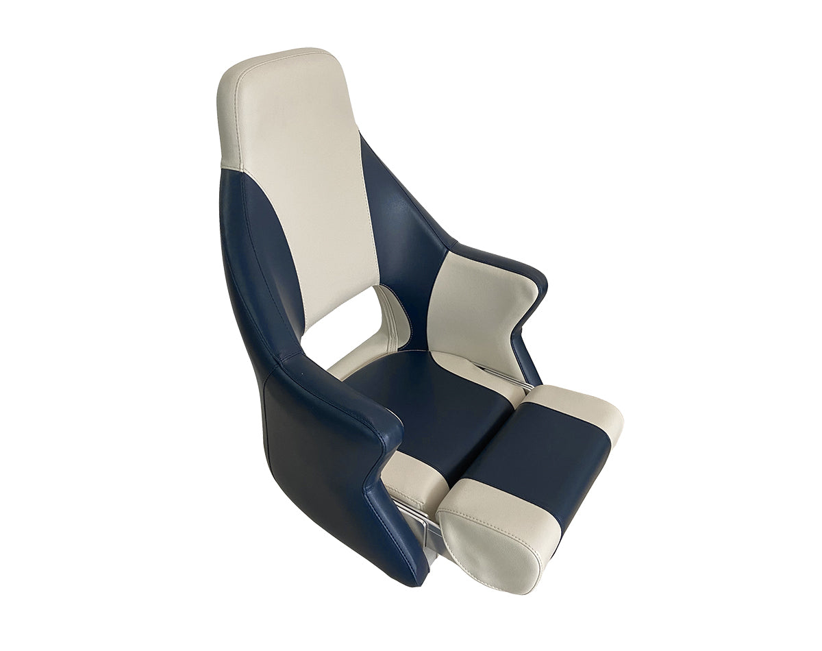 MB70 Helm Boat Seat with Flip Up Front Bolster