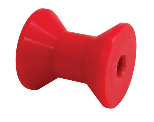 Bow Roller Red Soft Polyurethane