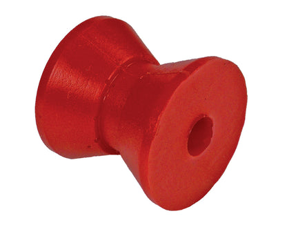 Bow Roller Red Soft Polyurethane