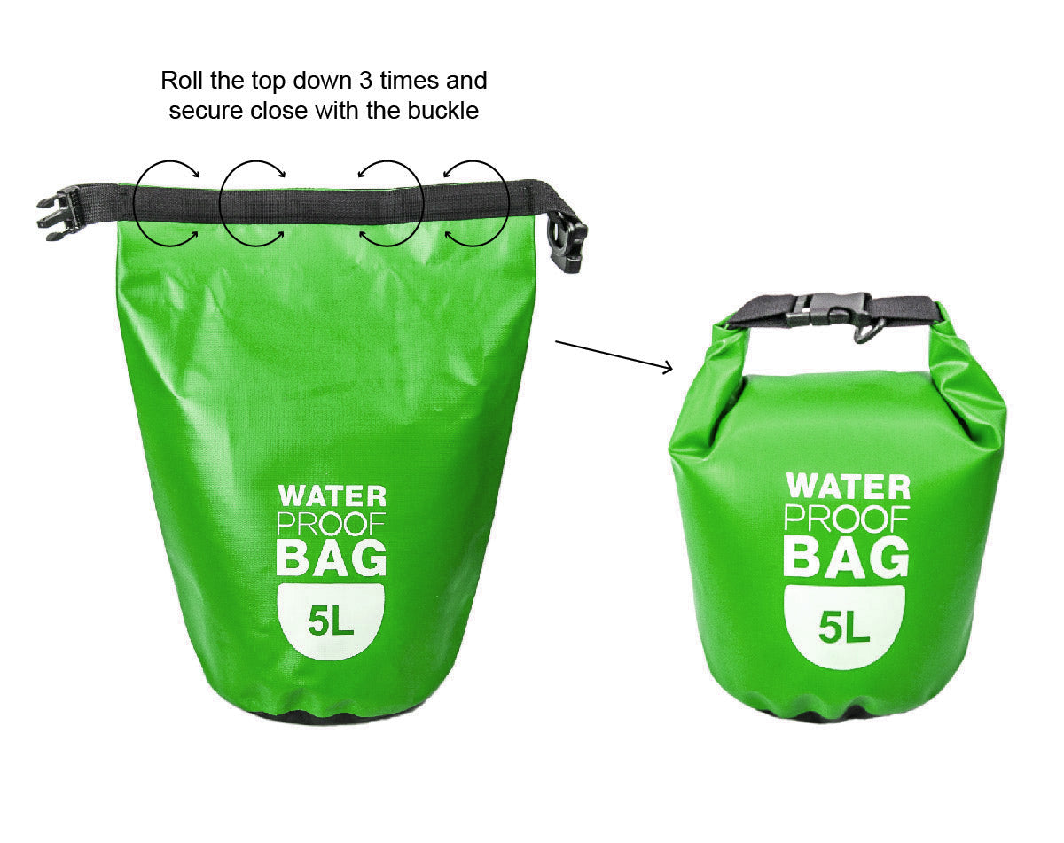 Waterproof Dry Bag with Adjustable Shoulder Strap