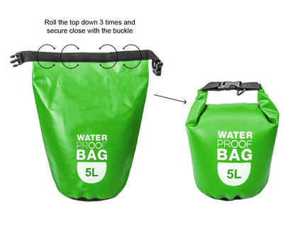 Waterproof Dry Bag with Adjustable Shoulder Strap