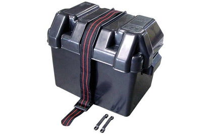 Marine Battery Boxes with Tie-Down Straps