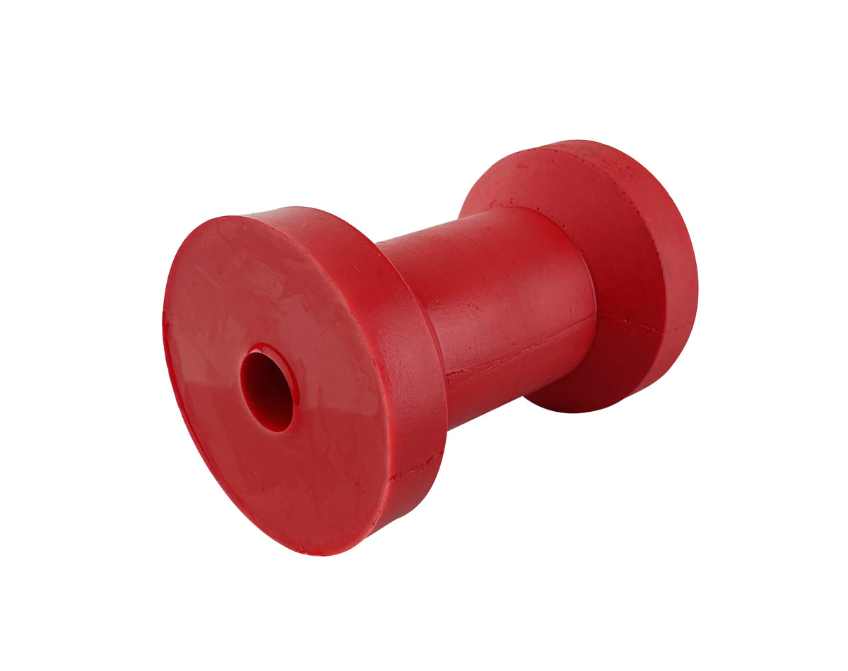 Cotton Reel Rollers Soft Red Polyurethane