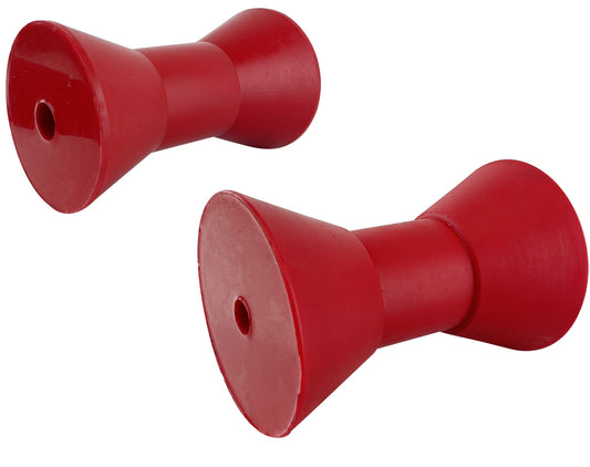 Super Keel Rollers Soft Red Polyurethane