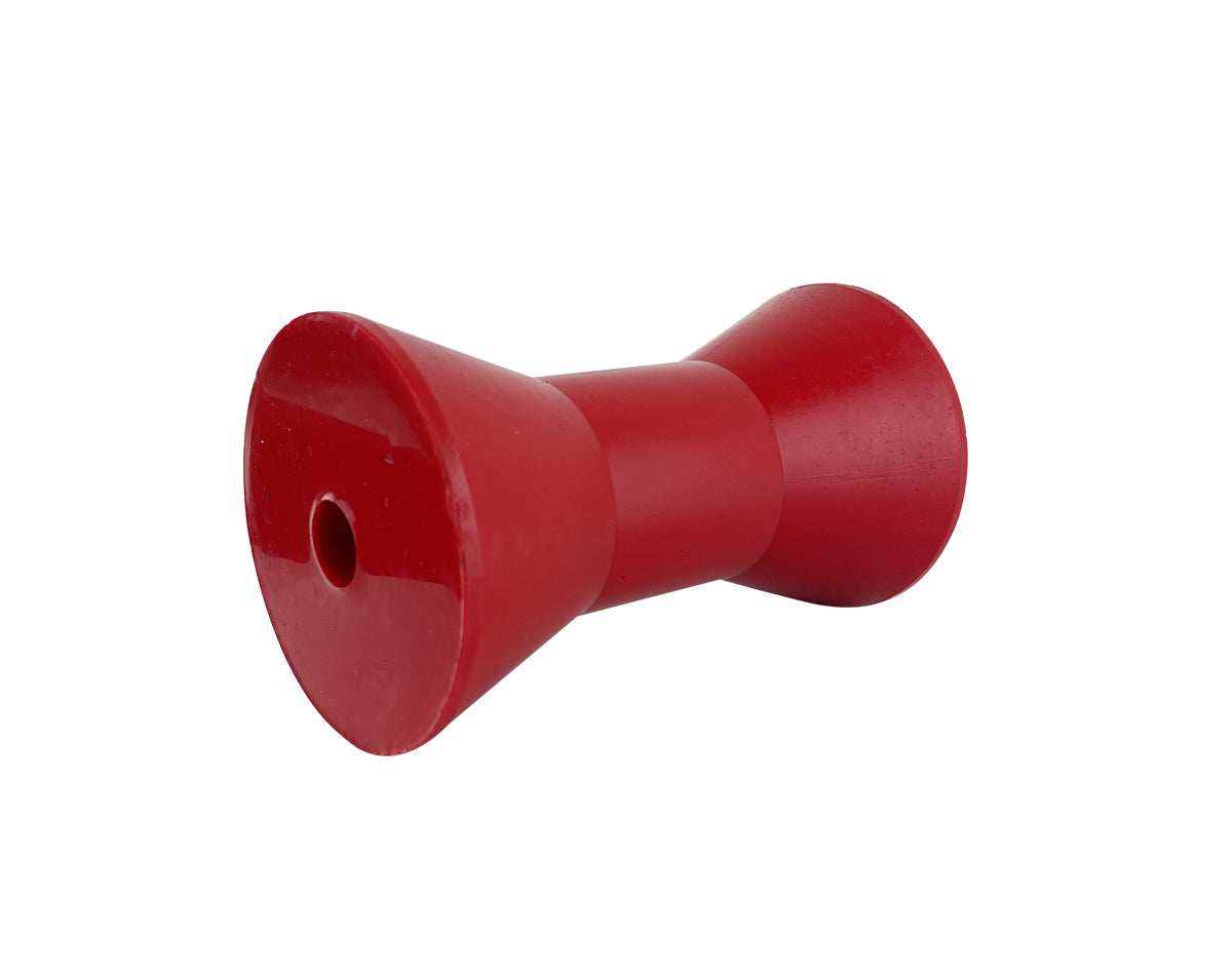 Super Keel Rollers Soft Red Polyurethane