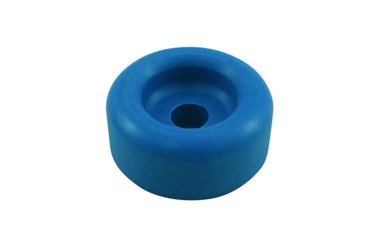 End Cap Rollers High Density Polyethylene 70x28x13mm