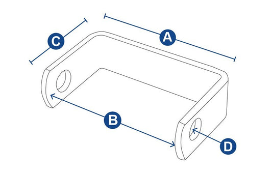 Roller Brackets - Galvanised (120-220mm)