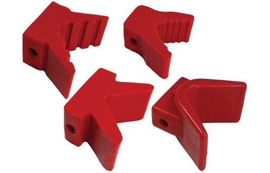 Bow Wedge - Poly Red