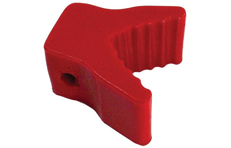 Bow Wedge - Poly Red