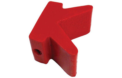 Bow Wedge - Poly Red