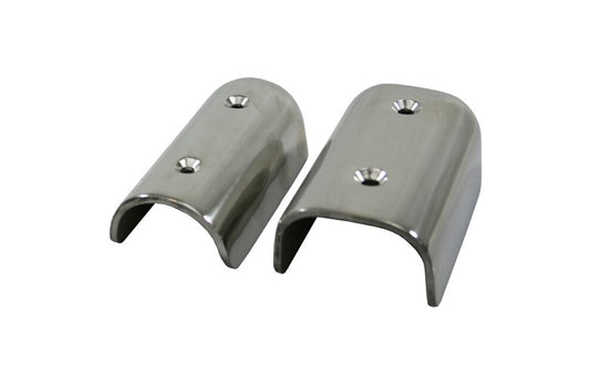 Gunwale End Caps Stainless Steel