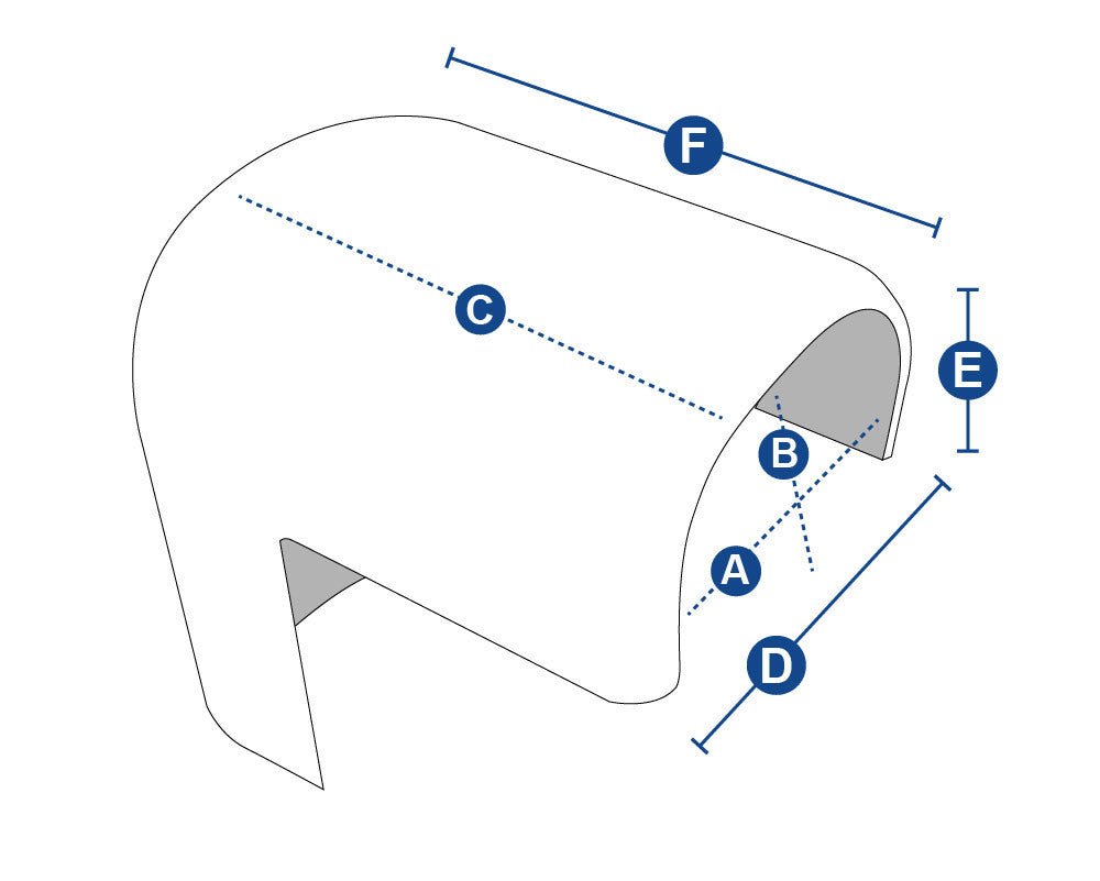 Gunwale Corner Caps Nylon