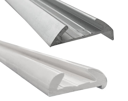 Gunwale Boat Trim PVC or Aluminium Extrusion 38mm x 3.65m