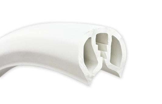 Gunwale Boat Trim - White PVC 40mm