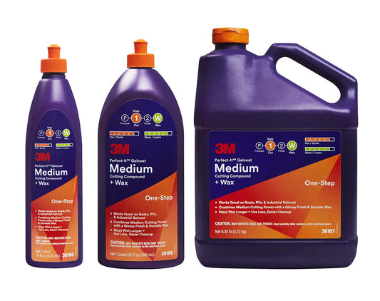 3M Perfect-It Gelcoat Medium Cut Compound