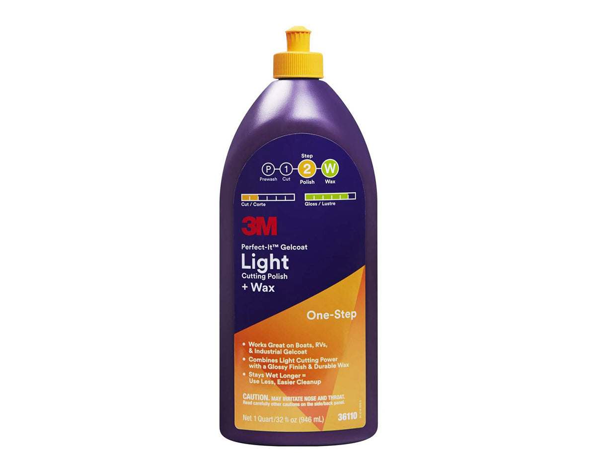 3M Perfect-It Gelcoat Light Cut Polish and Wax