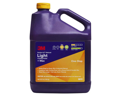 3M Perfect-It Gelcoat Light Cut Polish and Wax