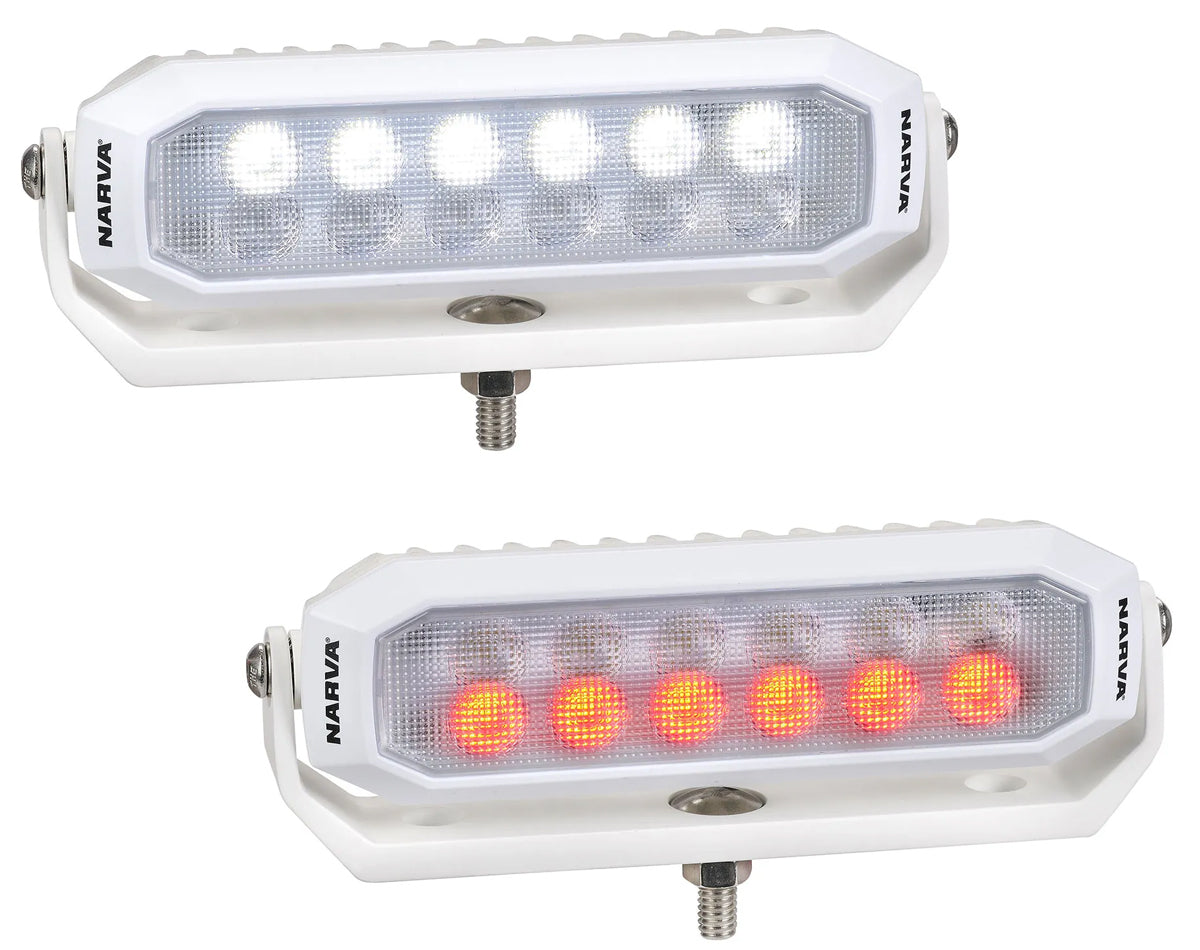 Narva LED Dual Colour White Red Deck Lights 9-33V