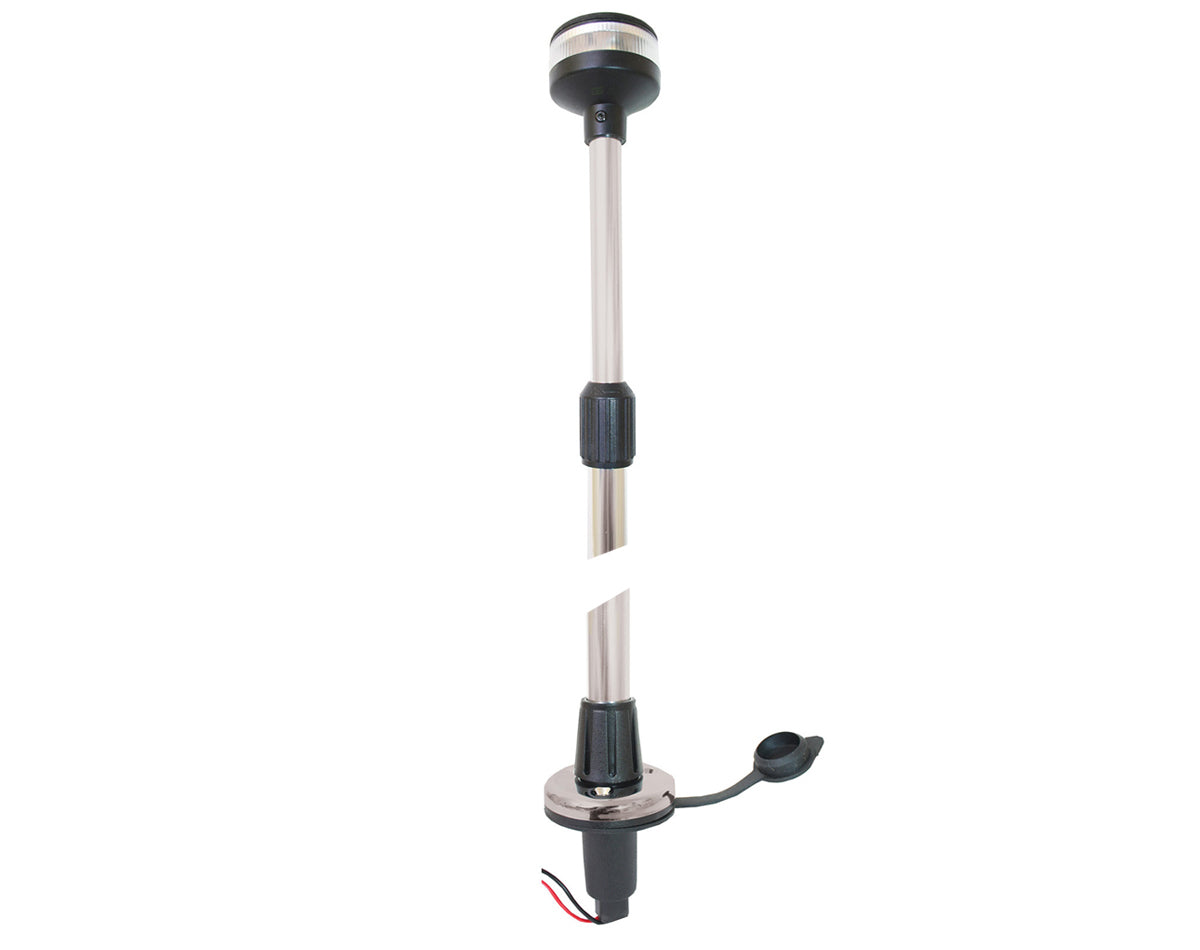 LED 360deg Telescopic Nav Light - Plug-In Base