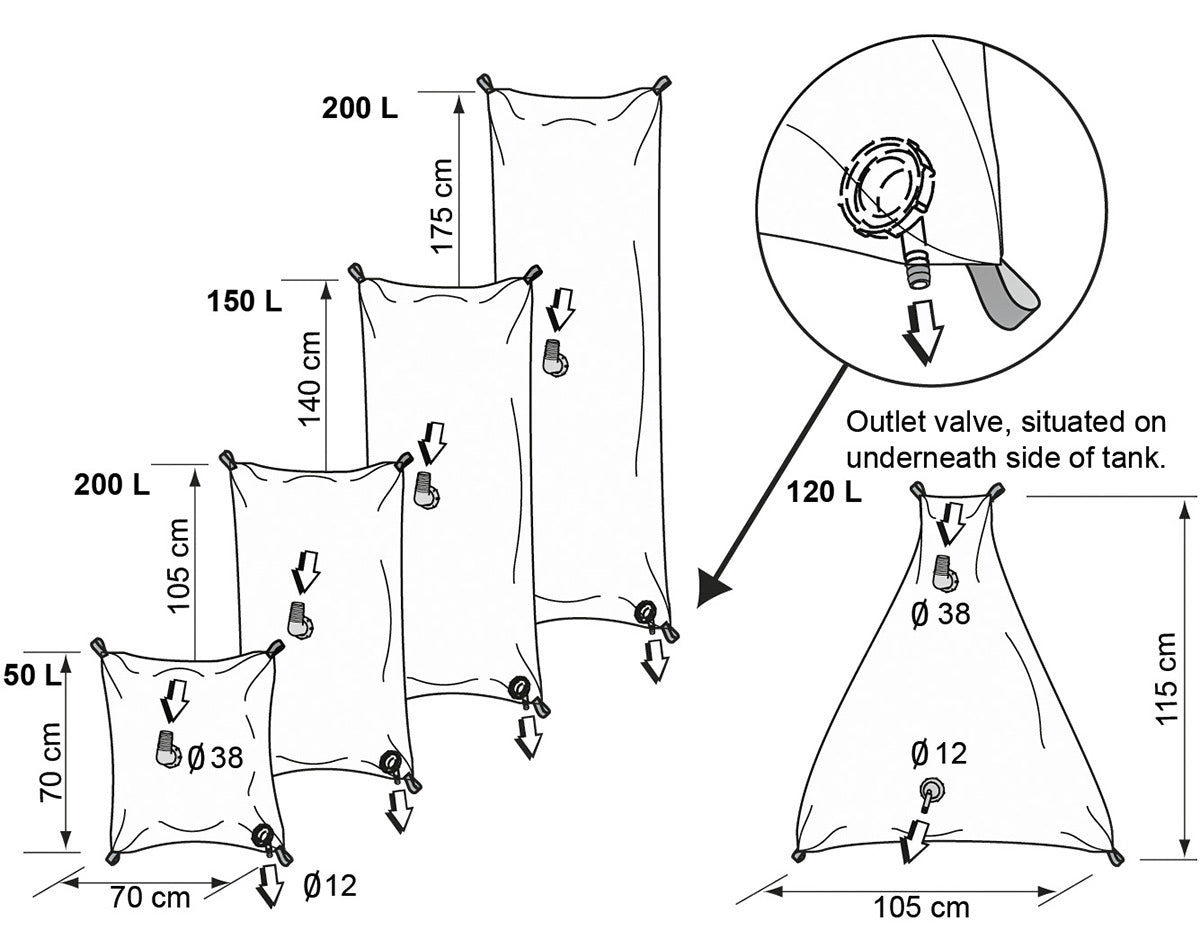 Heavy Duty Flexible Water Tank